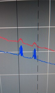 OTDR trace data